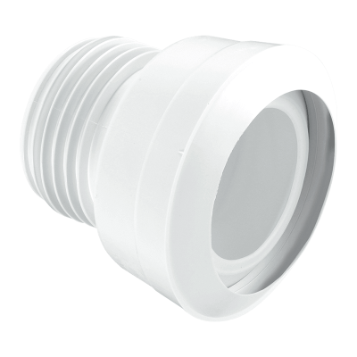 McAlpine MAC-3 Straight WC Pan Connector - 90mm