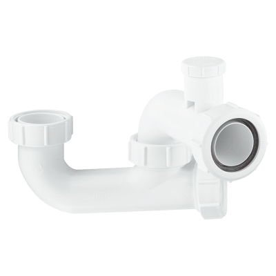 McAlpine SM10V Seal Anti Syphon Bath Trap with Cleaning Eye - 40mm