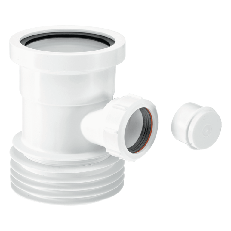 McAlpine WC-BP1 Boss Pipe with WC Connectors - 110mm