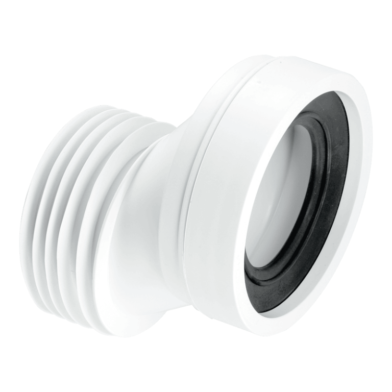 McAlpine WC-CON4B 40mm Offset Pan Connector -Plain End