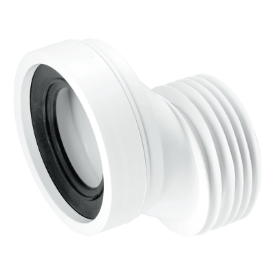 McAlpine WC-CON4B 40mm Offset Pan Connector -Plain End Left