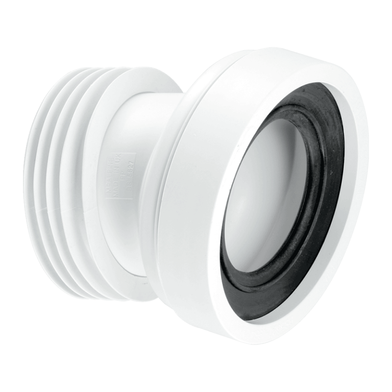 McAlpine WC-CON7A 14° Angle Rigid WC Connector - 110mm