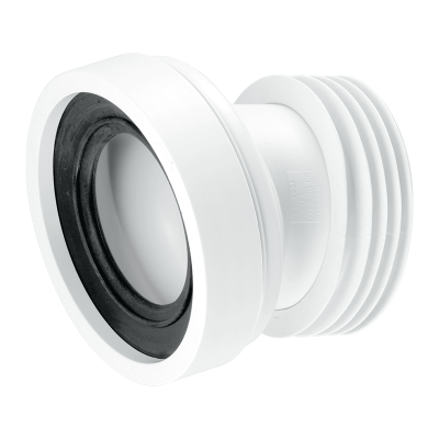 McAlpine WC-CON7A 14° Angle Rigid WC Connector - 110mm Left