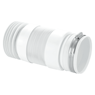 McAlpine WC-F21R Back to Wall Flexible WC Connector - 110mm