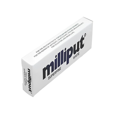 Milliput Superfine White Epoxy Putty - 4oz Side