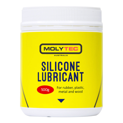 Molytec Silicone Lubricant Protectant For Rubber & Metals - 500g