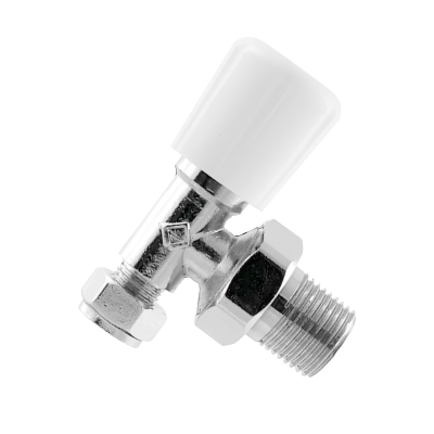 Optima Angled Radiator Valve - 10mm