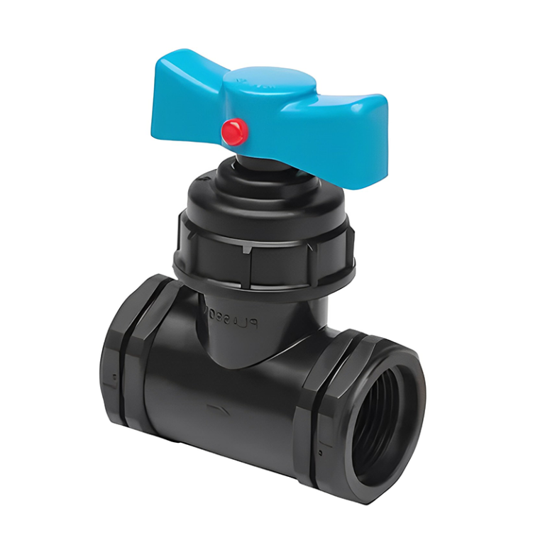 Plasson Compression MDPE Female Stop Tap - 1_ BSP