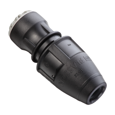 Plasson Compression MDPE Push Fit Universal Adaptor - 25mm x 14-18mm