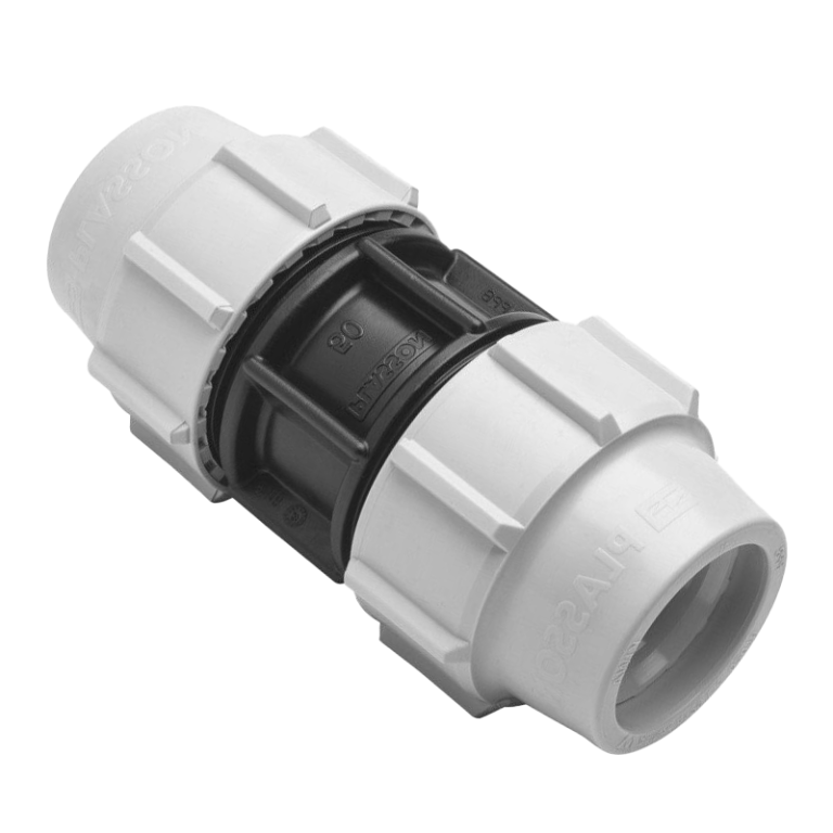 Plasson Compression MDPE Straight Coupling - 25mm