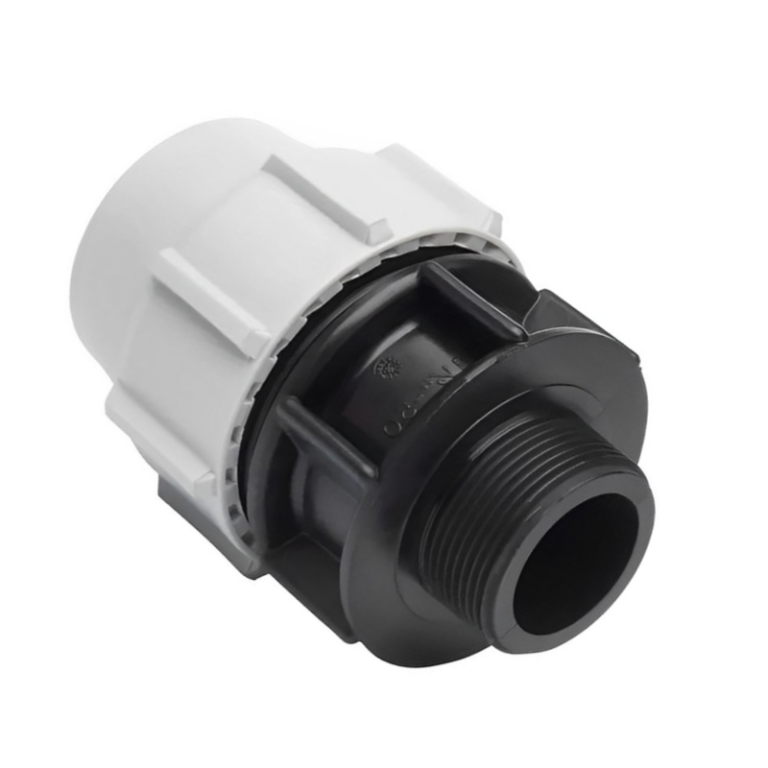 Plasson Compression MPDE Male Adaptor - 20mm x 1:2 BSP