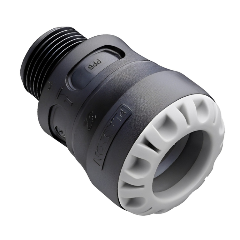 Plasson MDPE Push Fit Male Adaptor - 25mm x 1