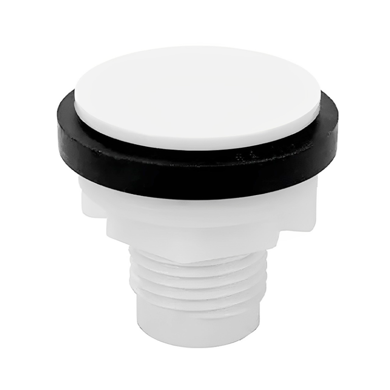 Plastic White Cistern Hole Stopper