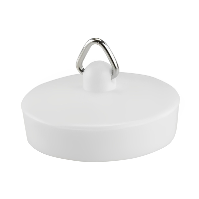 Plastic White Sink:Bath Plug - 1 1:2 Basin