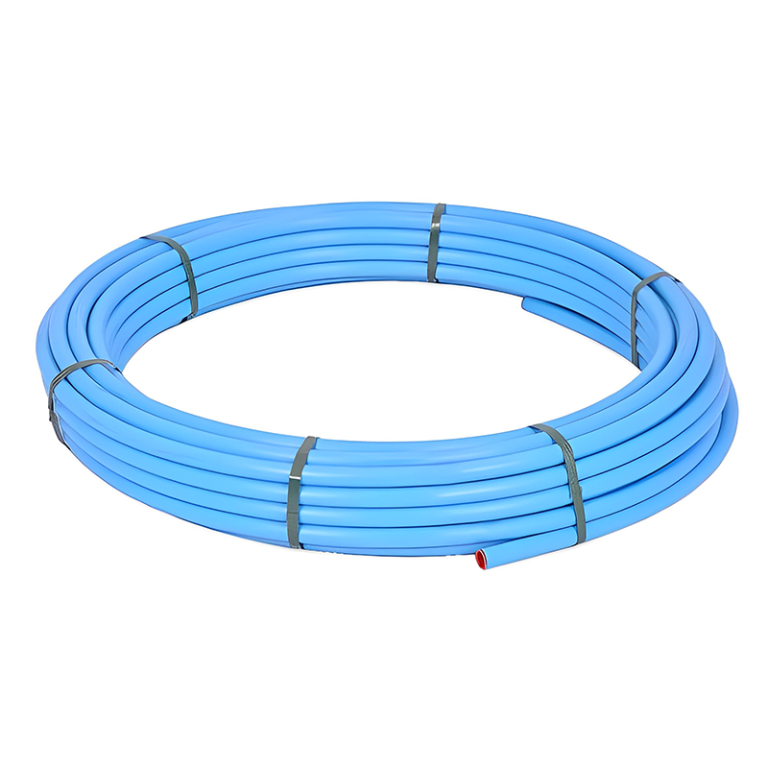 PolyPipe Blue MDPE Water Pipe Coil - 25mm x 25m