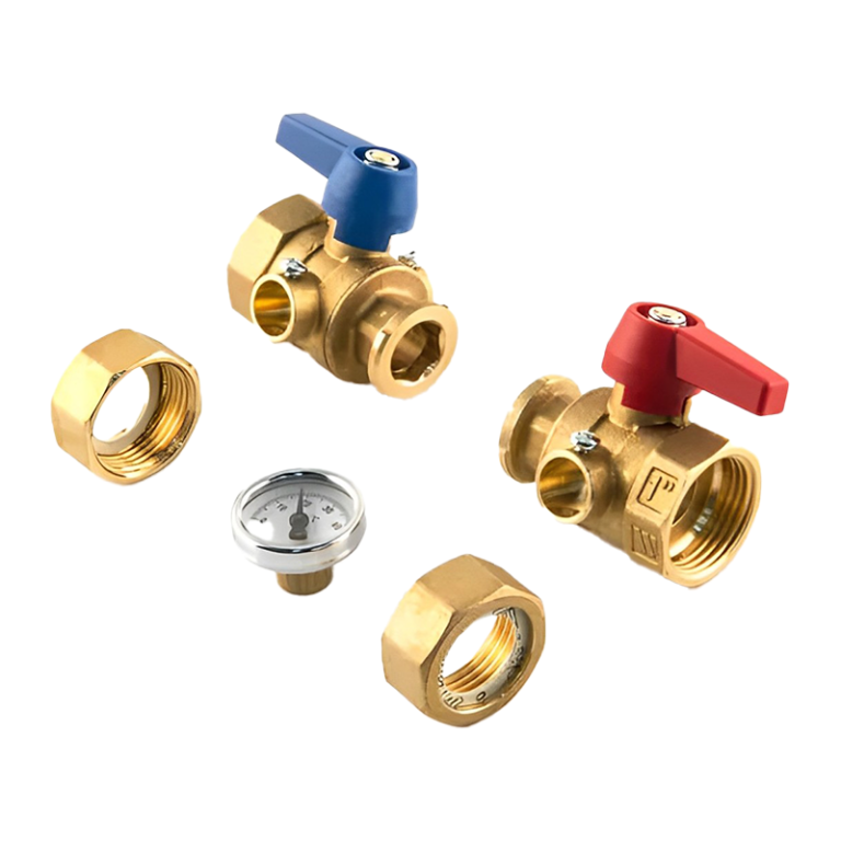 Polypipe Underfloor Heating Isolation Pair Valves - 1