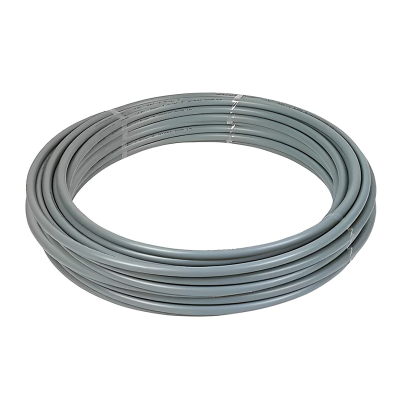 Polyplumb Grey Polybutylene Barrier Pipe - 15mm x 25m Coil