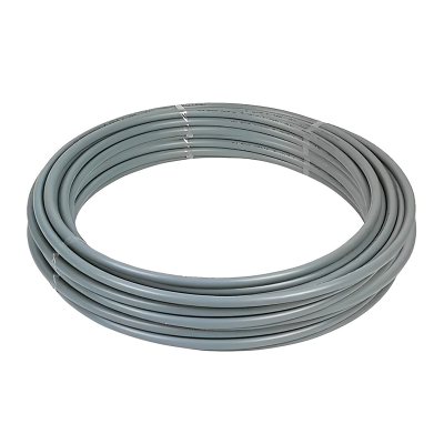 Polyplumb Grey Polybutylene Barrier Pipe - 15mm x 25m Coil Left