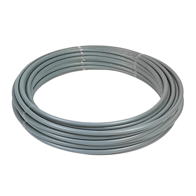 Polyplumb Grey Polybutylene Barrier Pipe - 28mm x 25m Coil Left