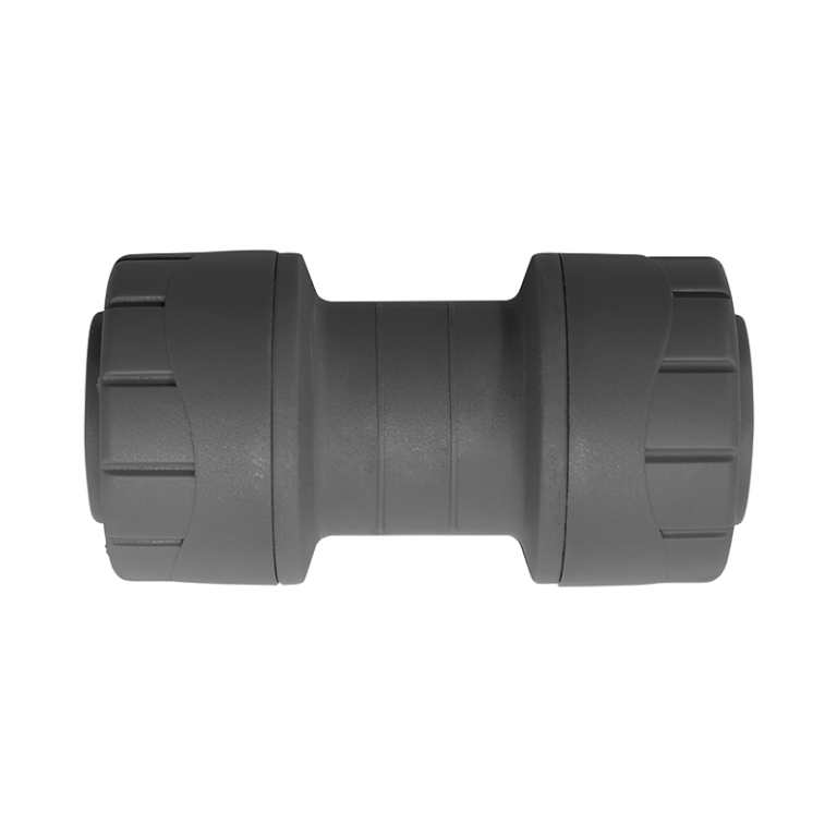 Polyplumb PB015 Push Fit Straight Coupler - 15mm