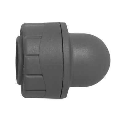 Polyplumb PB1922Push Fit Socket Blank End - 22mm Polypipe