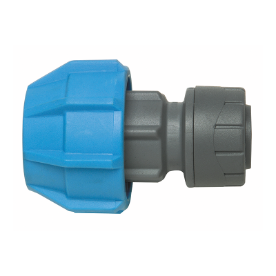 Polyplumb PB423228 Push Fit Polyfast Adapter - 28mm x 32mm Polypipe