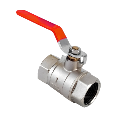 Red Handle Lever Ball Valve - 1 BSP