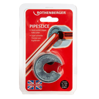 Rothenberger Pipeslice Automatic Copper Pipe Tube Cutter - 15mm Package