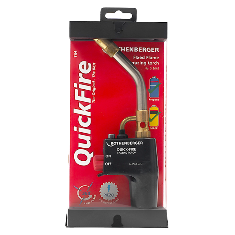 Rothenberger Quickfire Mapp & Propane Fixed Flame Brazing Torch