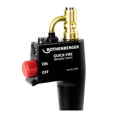 Rothenberger Quickfire Mapp & Propane Fixed Flame Brazing Torch Close Up