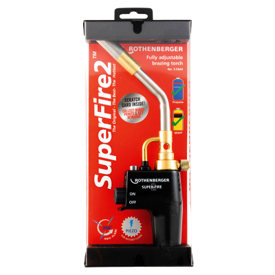 Rothenberger Superfire 2 Mapp & Propane Blow Soldering & Brazing Torch