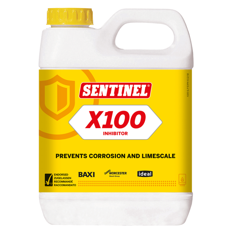 Sentinel x100 Heavy Duty Central Heating Scale Inhibitor - 1 Litre