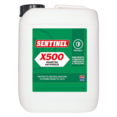 Sentinel x500 Heavy Duty Central Heating Antifreeze Inhibitor - 5 Litre