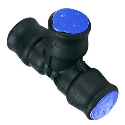 Talbot Push-Fit MDPE Equal Tee - 32mm
