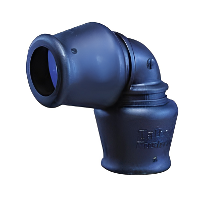 Talbot Push-Fit MDPE Reducing Elbow Bend - 25mm x 20mm Left