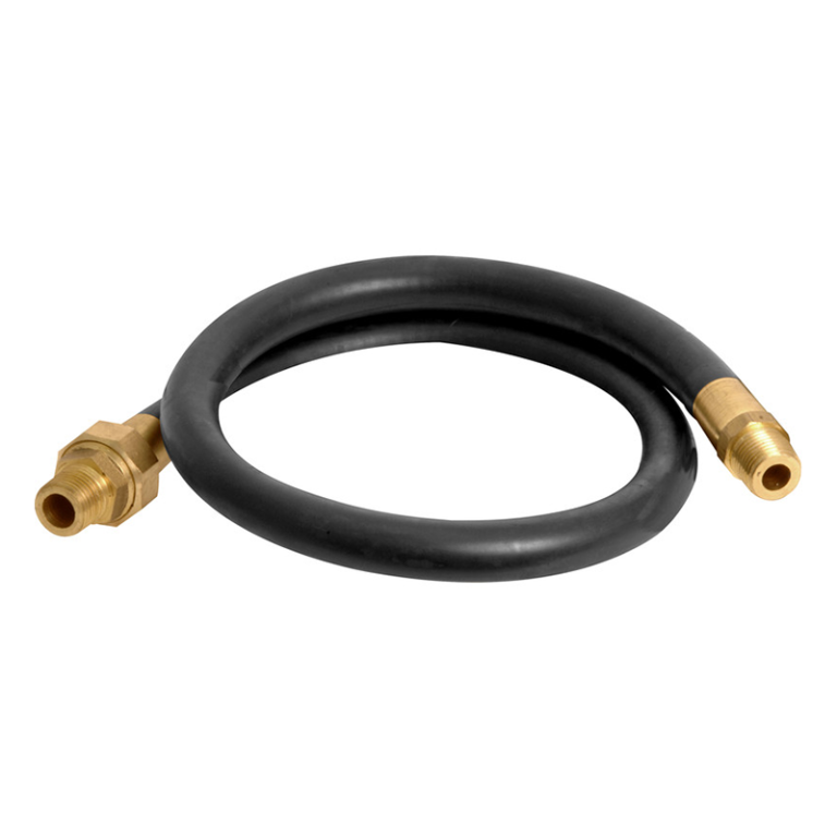 Tesla Natural Gas Straight Union Cooker Hose - 3 Foot