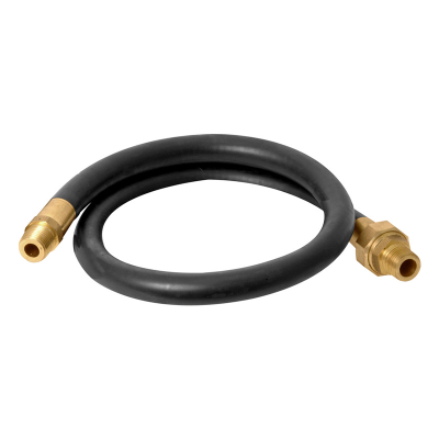 Tesla Natural Gas Straight Union Cooker Hose - 3 Foot Left