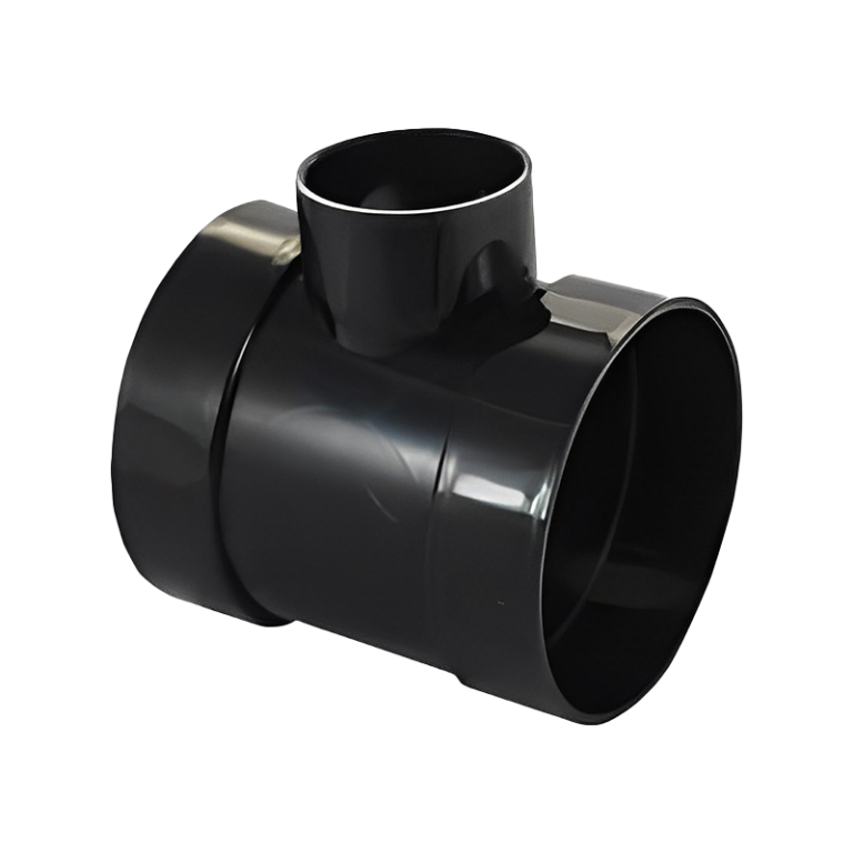 UPVC Black Short Boss Solvent Soil Pipe - 110mm x 40mm