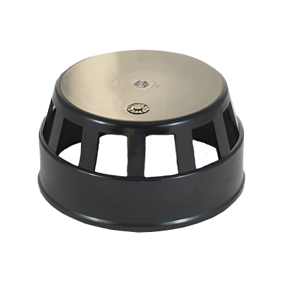 UPVC Black Solvent Soil Pipe Cage Vent Cover - 110mm