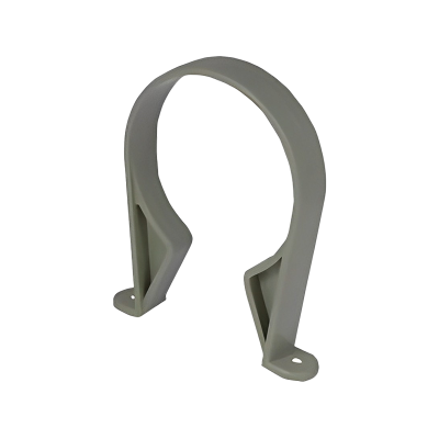 UPVC Grey Solvent Soil Pipe Clip - 110mm