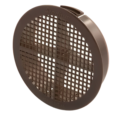 STAD BM406B Round Soffit Vent 3_ Brown - Left