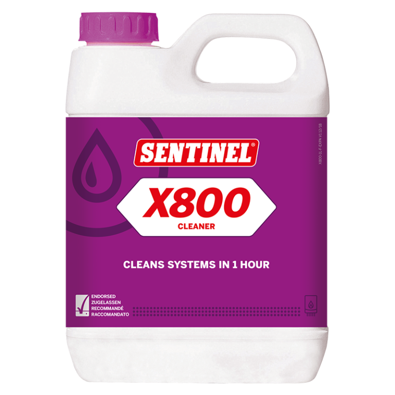 Sentinel x800 Heavy Duty Central Heating 1 Hour Cleaner - 1 Litre