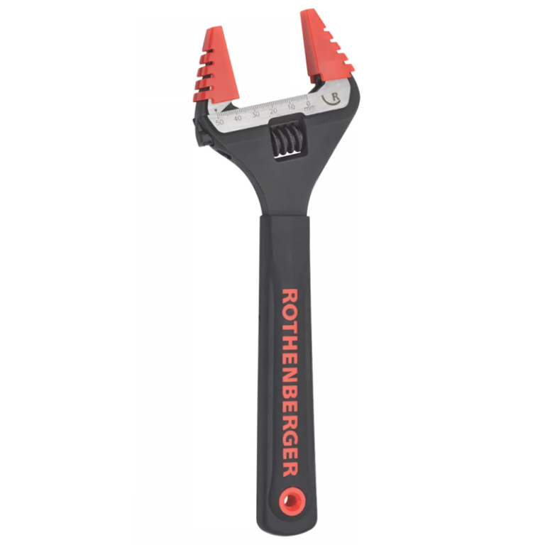 Rothenberger Adjustable Wide Jaw Wrench - 10''