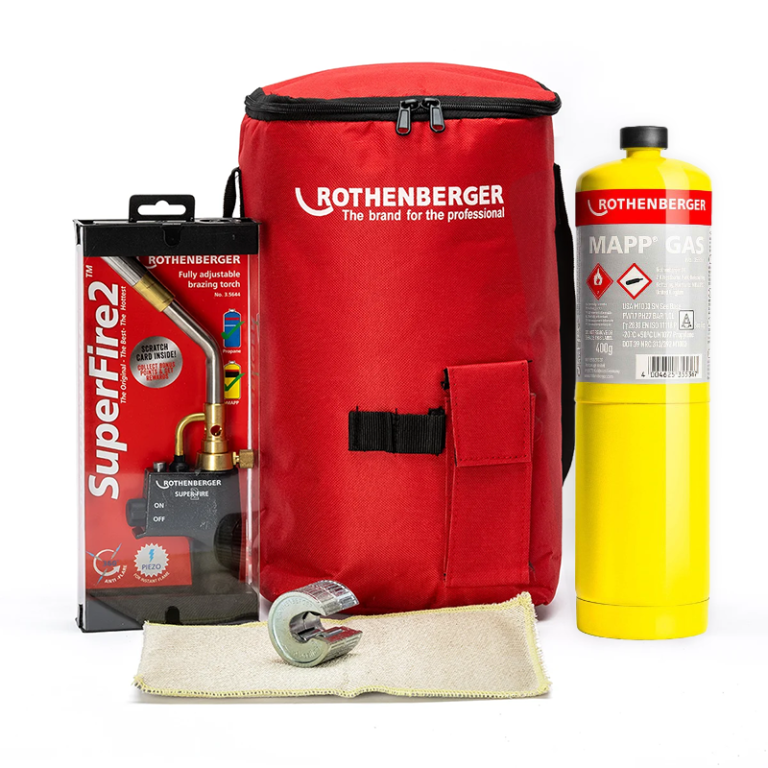 Rothenberger Plumbers Hot Bag Superfire 2 Blow Torch Bundle