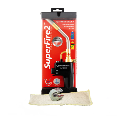 Rothenberger Plumbers Hot Bag Superfire 2 Blow Torch Bundle Image2