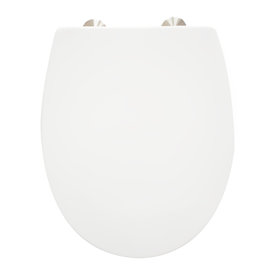 KeyPlumb Soft Close White Toilet Seat & Cover