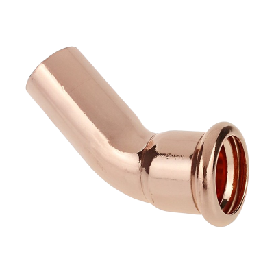 Copper Press Fit 45° Street Elbow - 42mm
