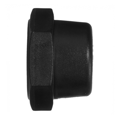 Philmac Black Threaded Cap - 3:4 Left