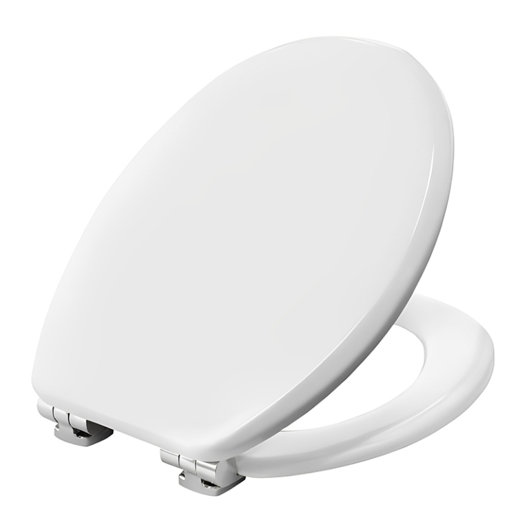 Bemis White Asti Slow Close Moulded Wood Ultra-Fix Toilet Seat