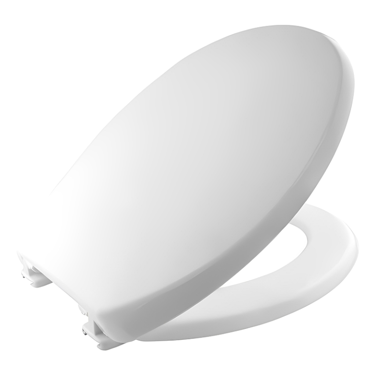 Bemis White Atlantic Spa Thermoplastic Toilet Seat